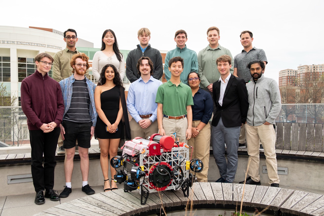 Autonomous underwater vehicle team, competing in the Robosub competitions